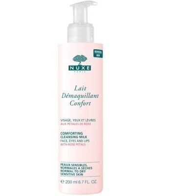 Nuxe Lait Demaquillant Confort Aux Petales De Rose 200 ML - Makyaj Temizleme Sütü