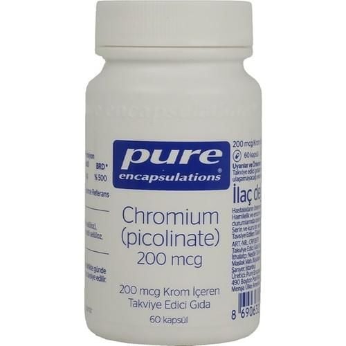 Pure Encapsulations Chromium Picolinate 200 mcg 60 Kapsül