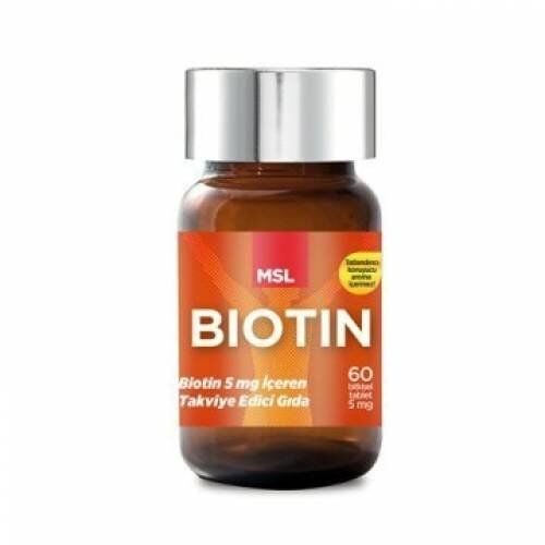 Msl Biotin 5 Mg 60 Tablet