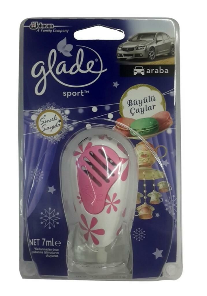 Glade Sport Büyülü Çaylar Araba Kokusu