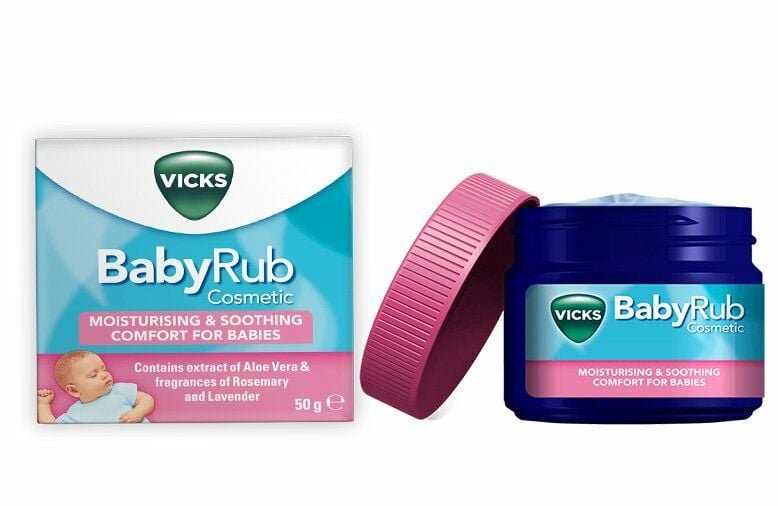 Vicks Babyrub Bebekler İçin Nemlendirici 50Gr
