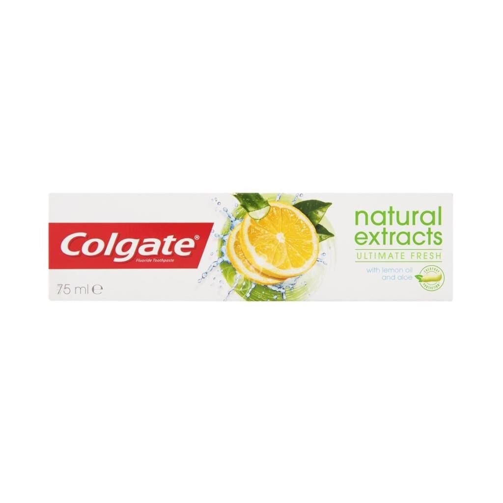 Colgate Natural Extracts Limonlu Ferah Nefes Diş Macunu 75 ML