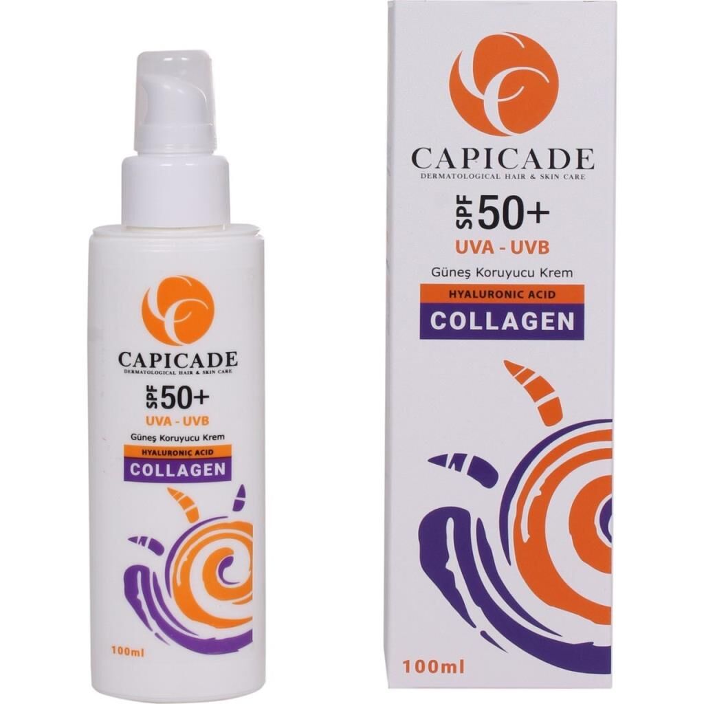 Capicade Collagen Güneş Koruyucu Krem Spf 50+ 100 Ml