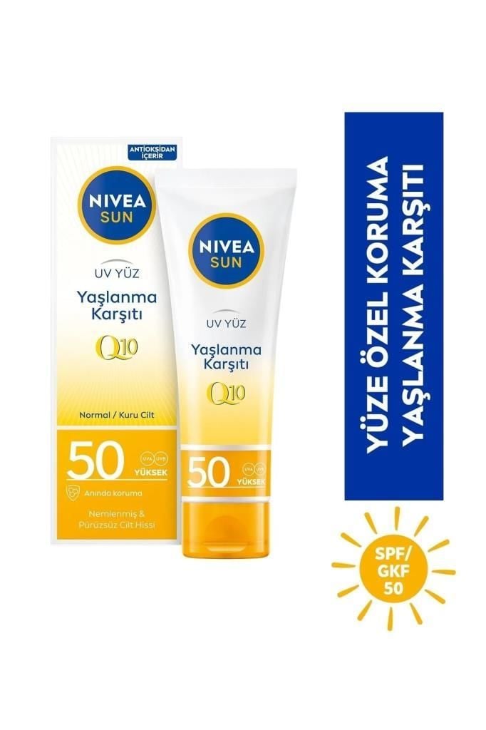 Nivea Sun Yaşlanma & Leke Karşıtı Yüz Kremi Spf 50 50 ML