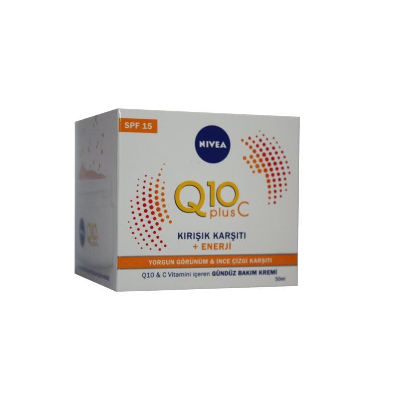 Nivea Q10 Plus C Kırışık Karşıtı + Enerji Gündüz Bakım Kremi 50 Ml