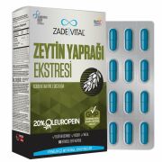 Zade Vital Zeytin Yaprağı Ekstresi 60 Bitkisel Sert Kapsül
