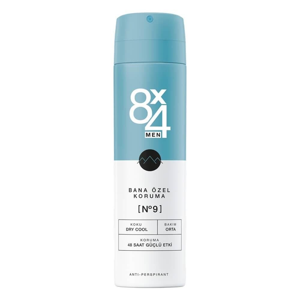 8x4 Dry Cool Deodorant Sprey 150 ML