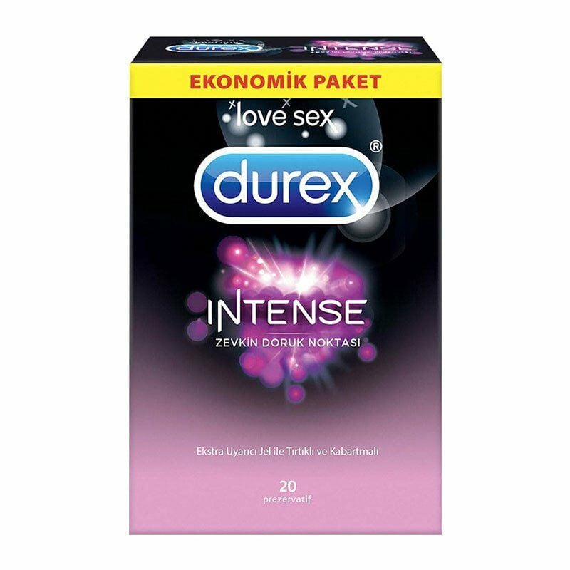 Durex İntense Prezervatif 20 Adet