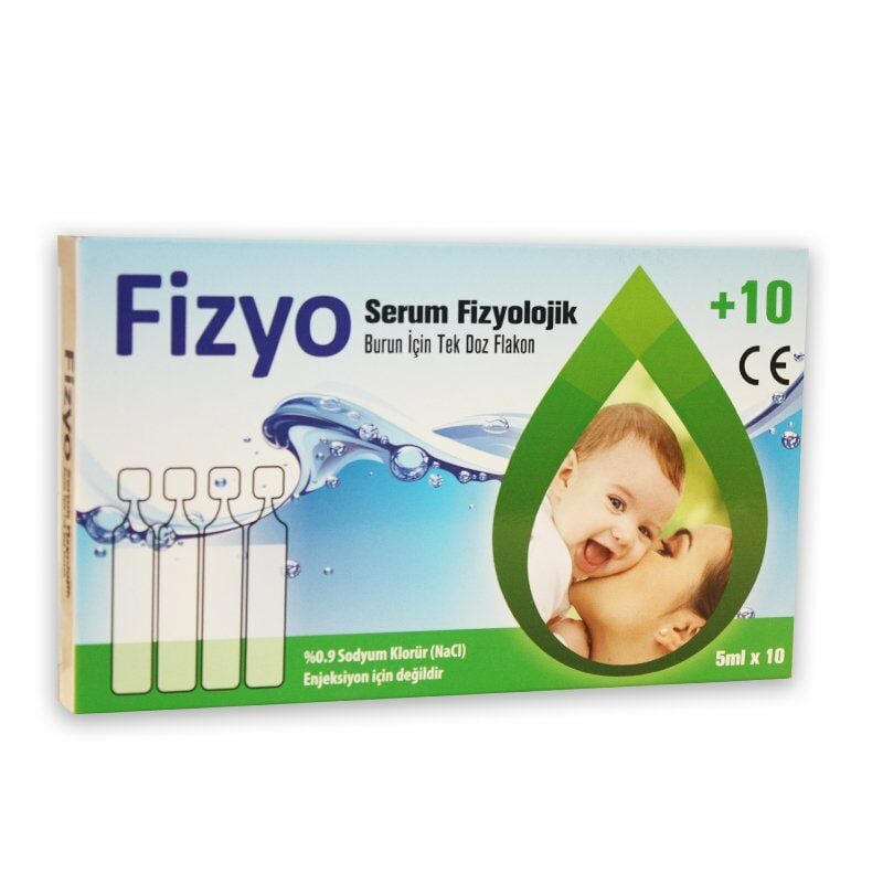 Fizyo Serum Fizyolojik 5 Ml x 10 Flakon