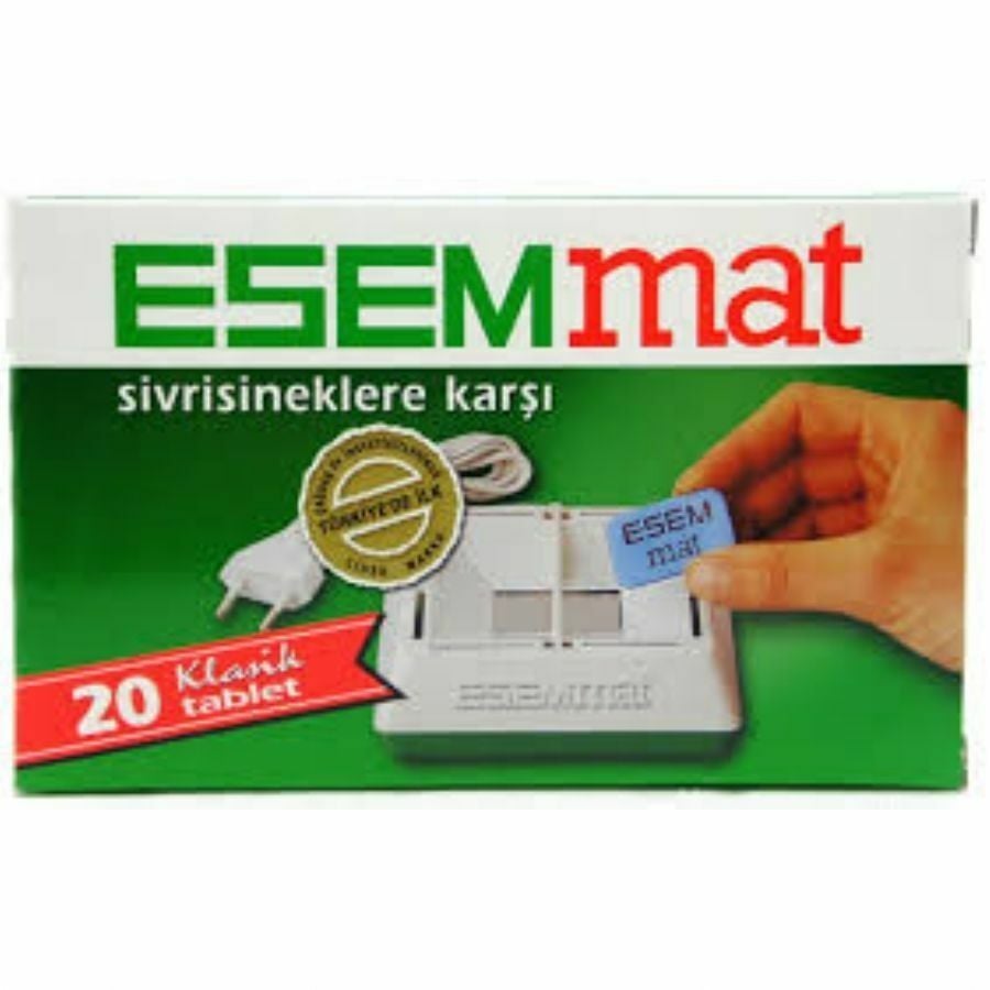 Esemmat Sivrisineklere Karşı 20 li Tablet