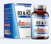 Apexis Vitamin D3 K2 Complex Vitamin C 1000 Mg 30 Kapsül
