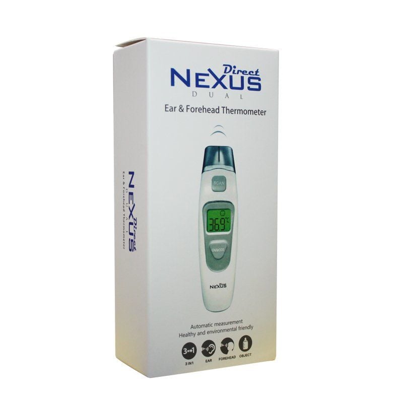 Direct Nexus Dual Kulaktan ve Alından Ateş Ölçer