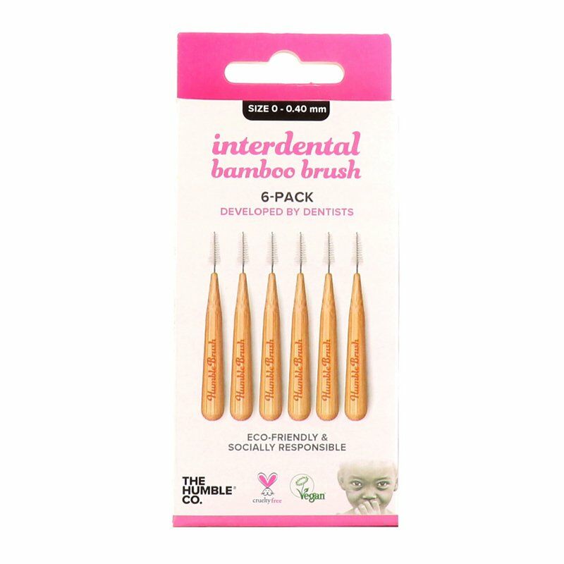Humble Brush Bambu Diş Arası Fırçası 0.40 Mm 6 Adet