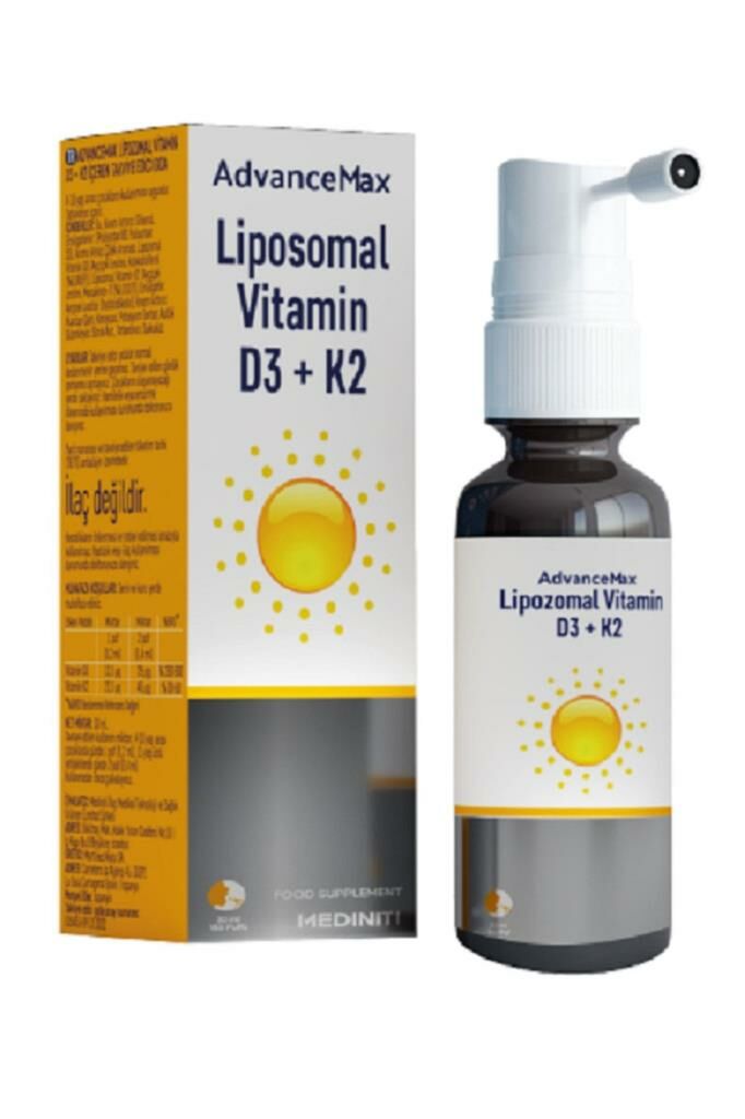 Advancemax Lipozomal D3+K2 Sprey 30 ML