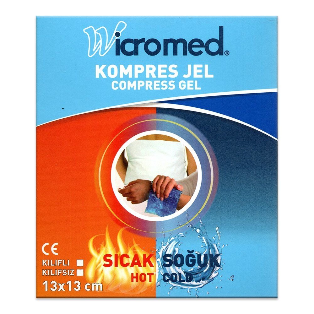 Wicromed Sıcak Soğuk Jel Kompres 13x13  Cm